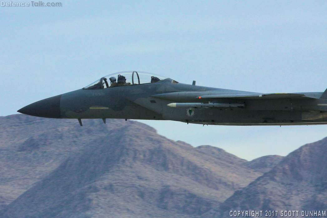 USAF F-15D Eagle Air Superiority Fighter