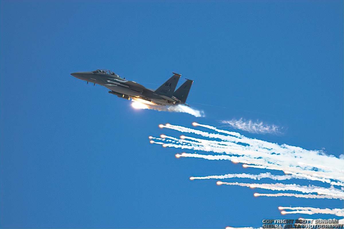 USAF F-15E Strike Eagle Air Superiority Fighter