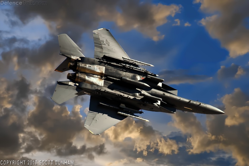 USAF F-15E Strike Eagle Fighter/Attack Aircraft