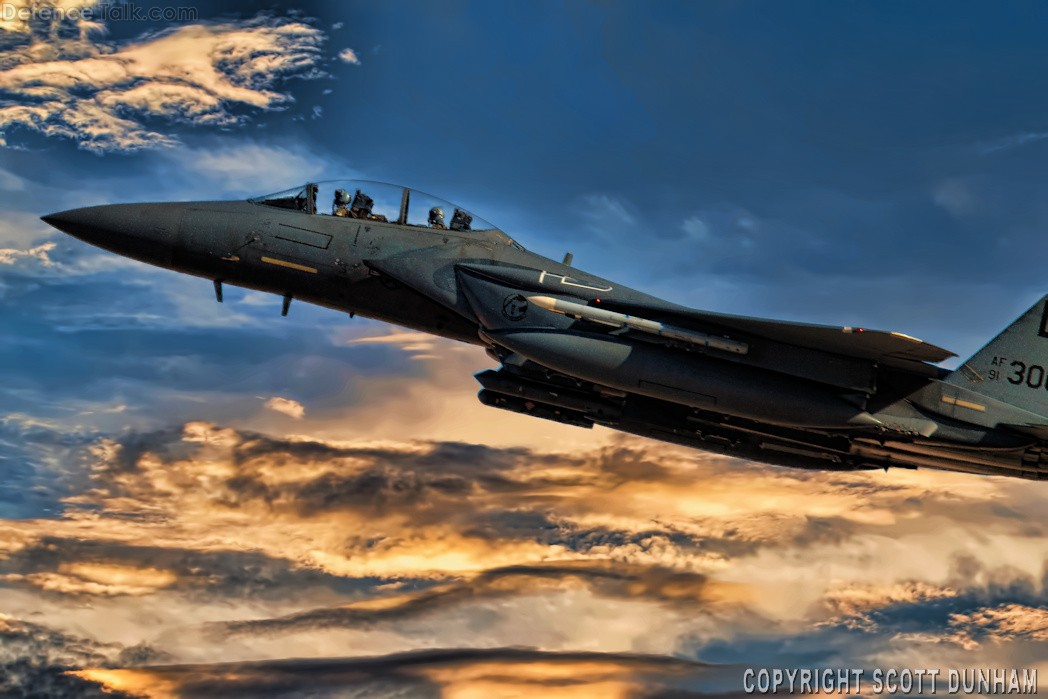 USAF F-15E Strike Eagle Fighter/Attack Aircraft