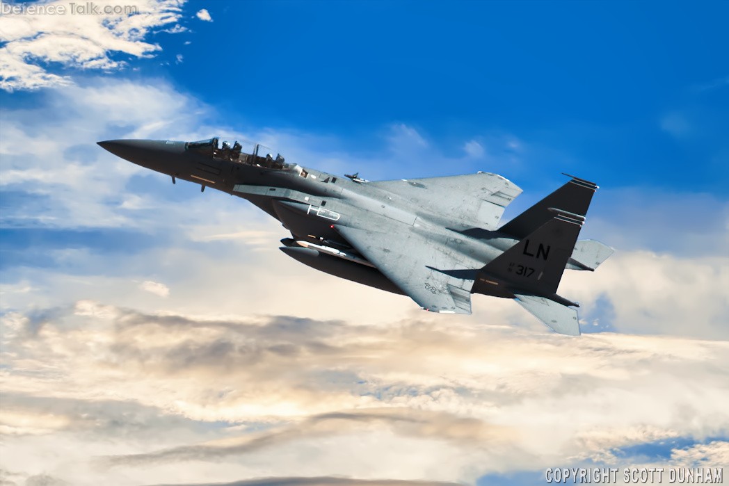 USAF F-15E Strike Eagle Fighter/Attack Aircraft