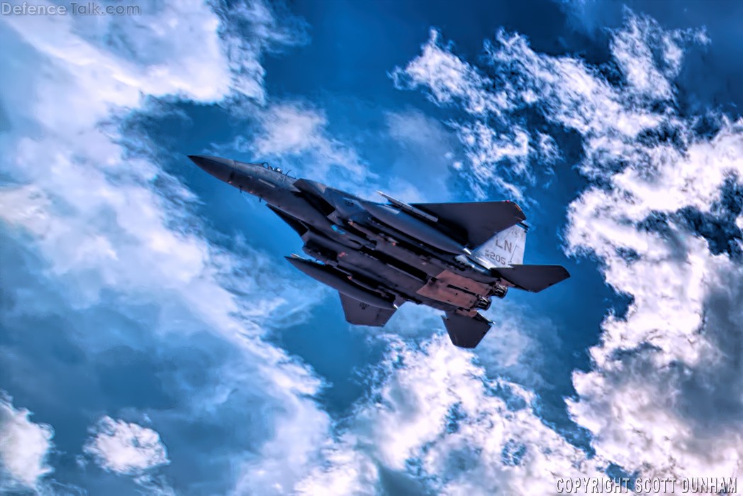 USAF F-15E Strike Eagle Fighter/Attack Aircraft