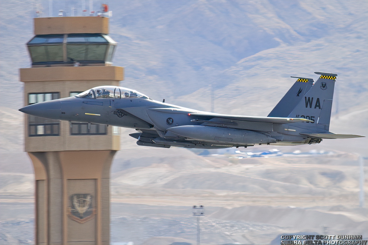 USAF F-15E Strike Eagle Fighter/Attack Aircraft