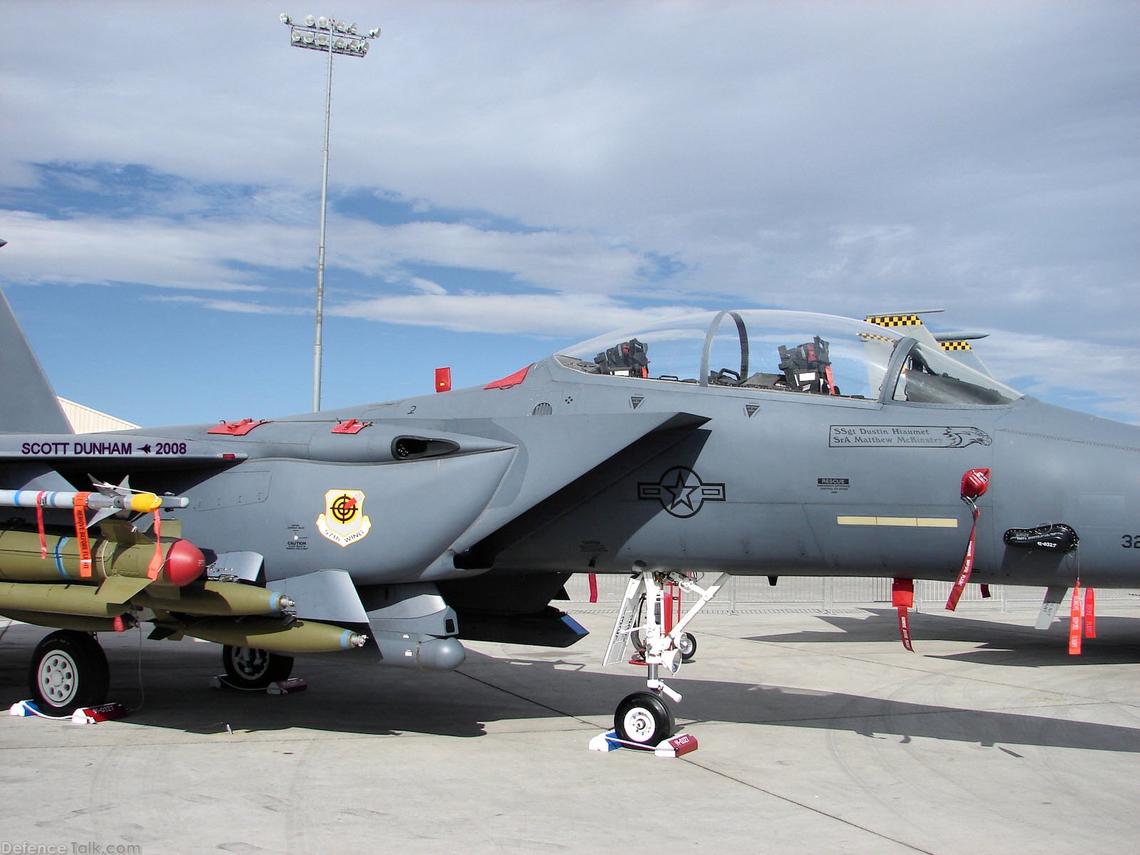 USAF F-15E Strike Eagle Fighter