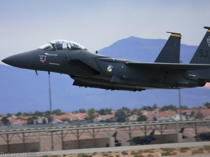 USAF F-15E Strike Eagle Fighter