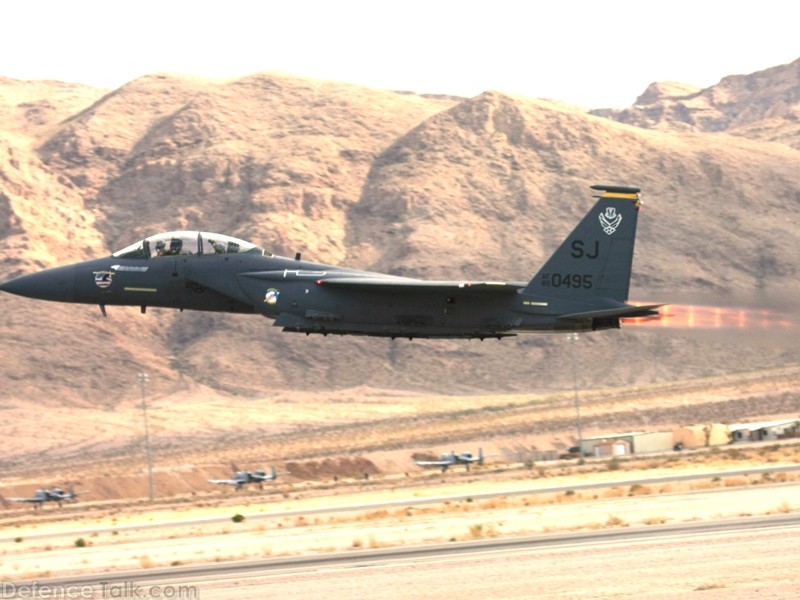 USAF F-15E Strike Eagle Fighter