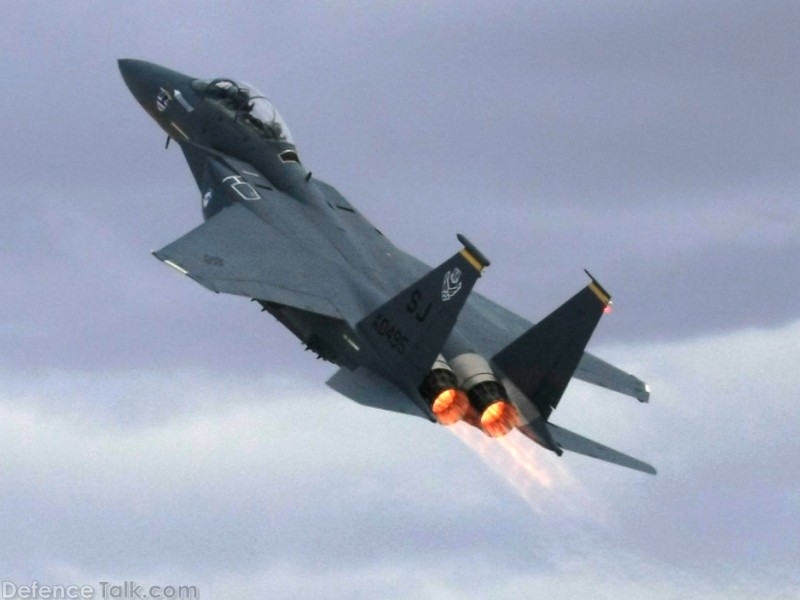 USAF F-15E Strike Eagle Fighter