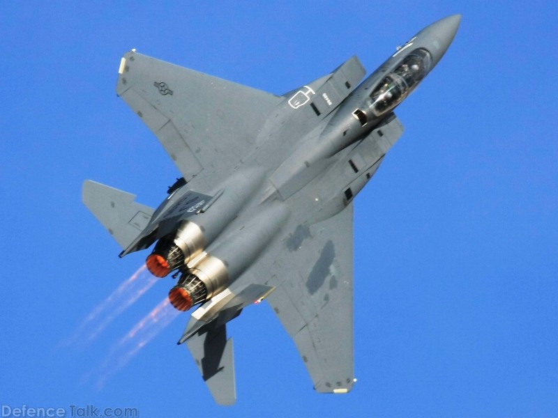 USAF F-15E Strike Eagle Fighter