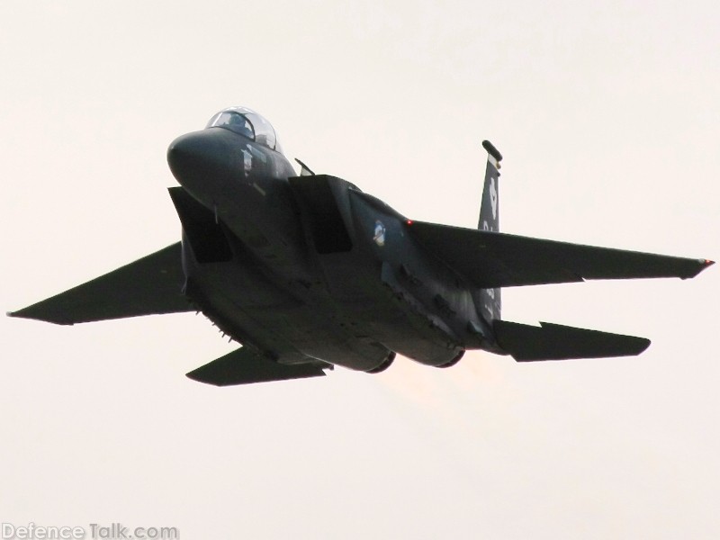 USAF F-15E Strike Eagle Fighter