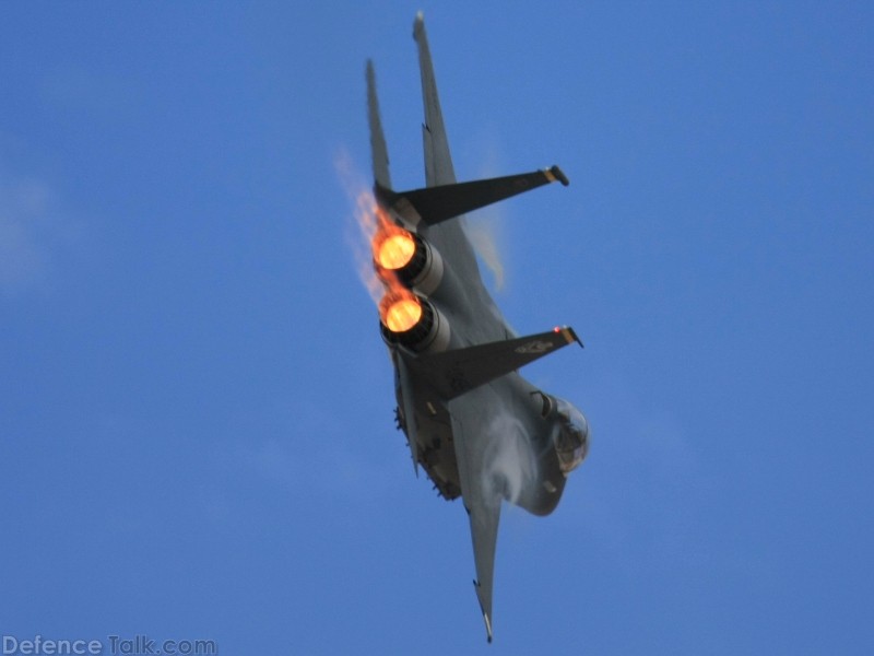 USAF F-15E Strike Eagle Fighter