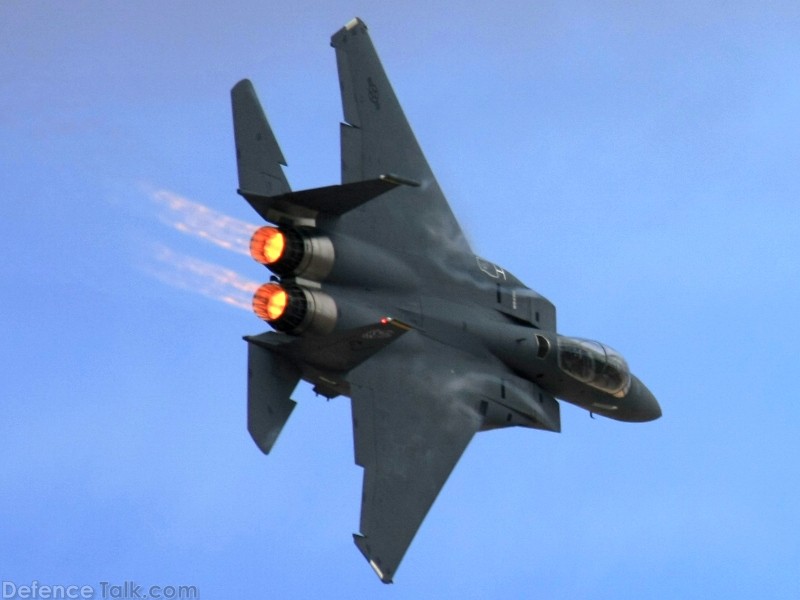 USAF F-15E Strike Eagle Fighter