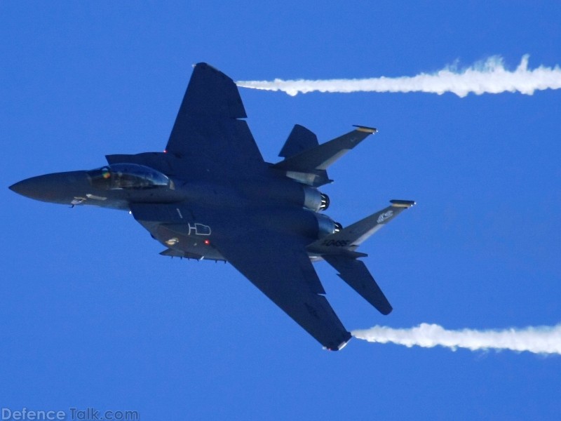 USAF F-15E Strike Eagle Fighter