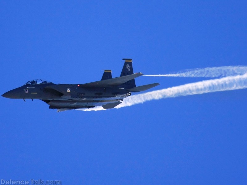 USAF F-15E Strike Eagle Fighter