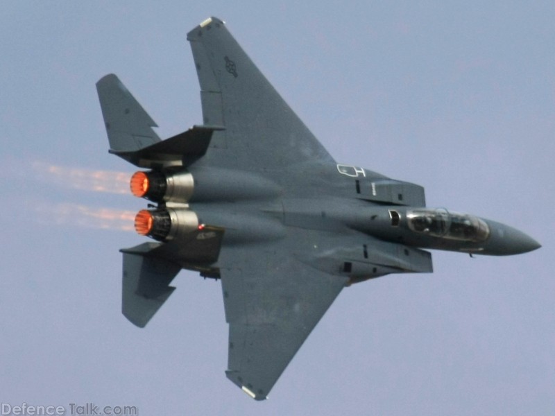 USAF F-15E Strike Eagle Fighter