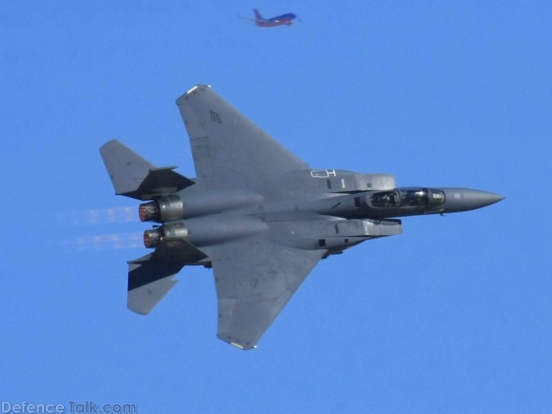 USAF F-15E Strike Eagle Fighter