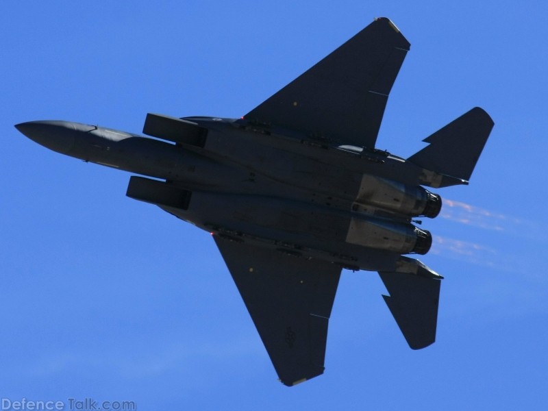 USAF F-15E Strike Eagle Fighter