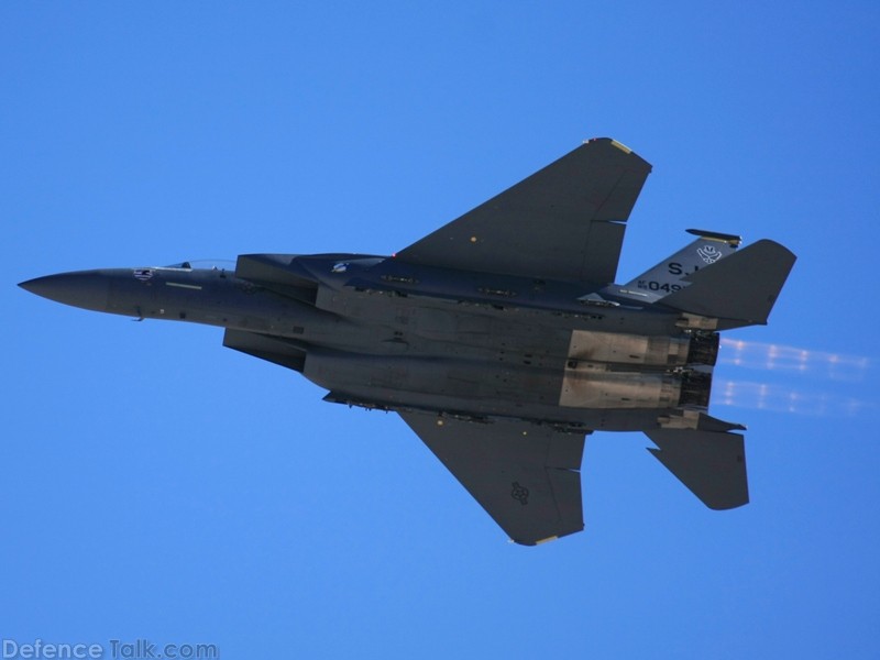 USAF F-15E Strike Eagle Fighter