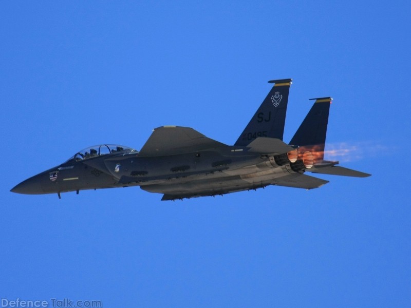 USAF F-15E Strike Eagle Fighter