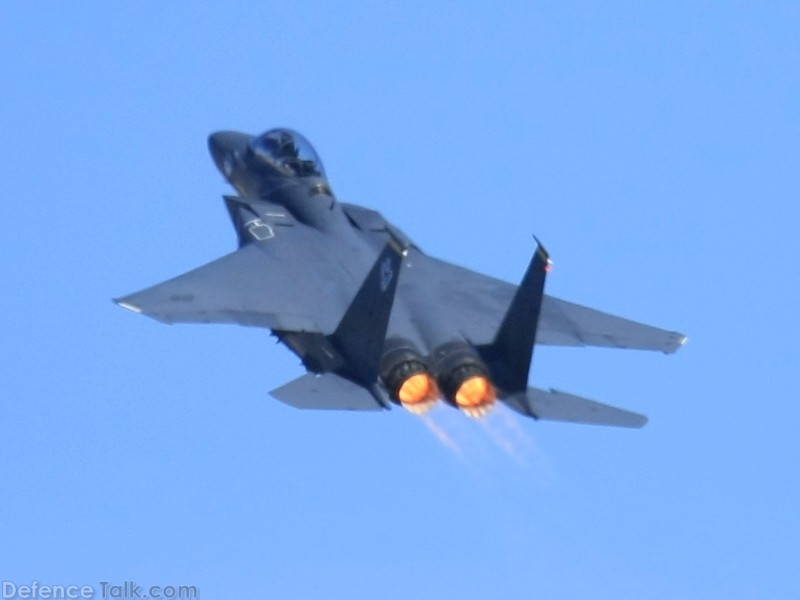 USAF F-15E Strike Eagle Fighter