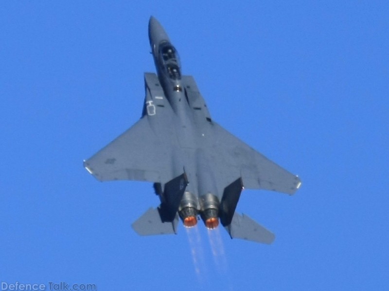 USAF F-15E Strike Eagle Fighter