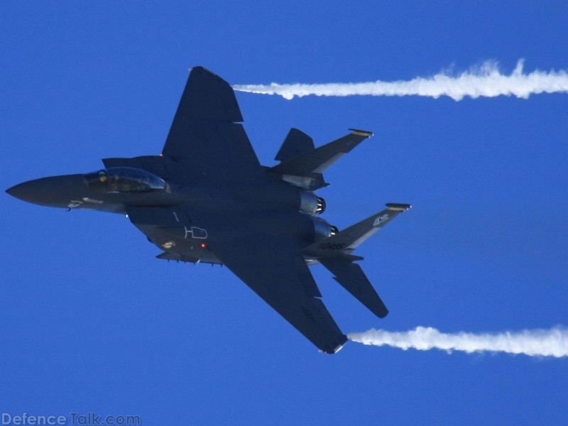 USAF F-15E Strike Eagle Fighter