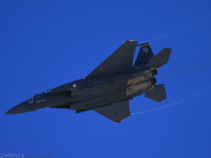 USAF F-15E Strike Eagle Fighter