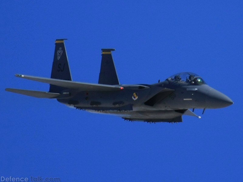 USAF F-15E Strike Eagle Fighter