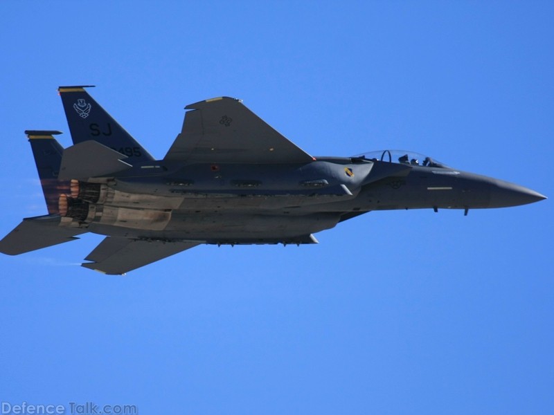 USAF F-15E Strike Eagle Fighter