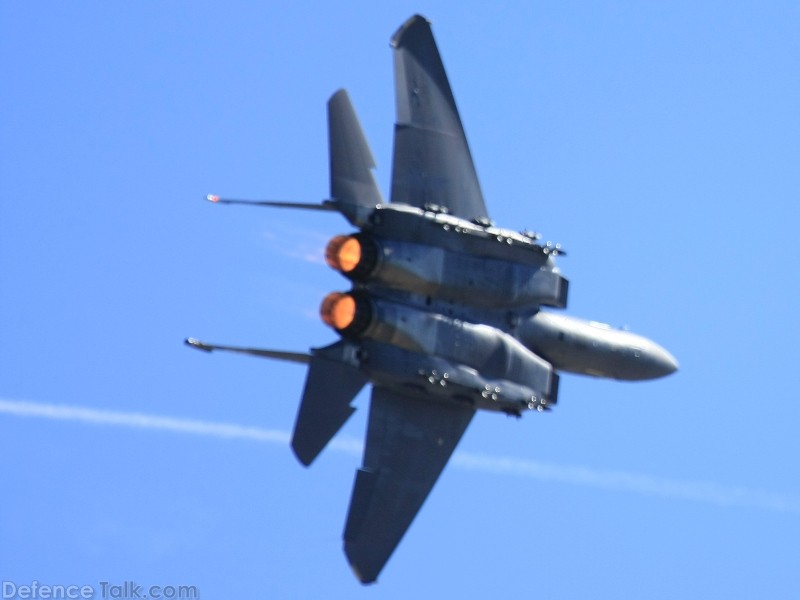 USAF F-15E Strike Eagle Fighter