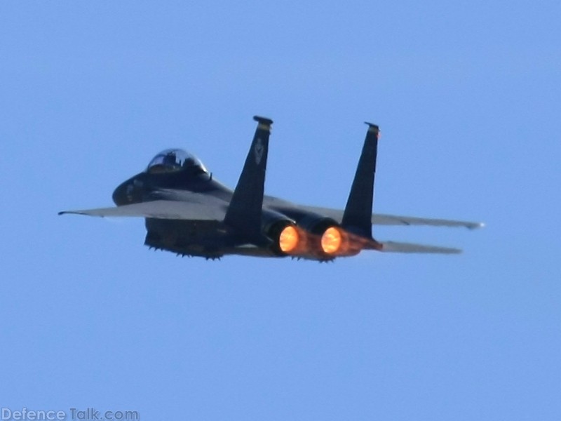 USAF F-15E Strike Eagle Fighter