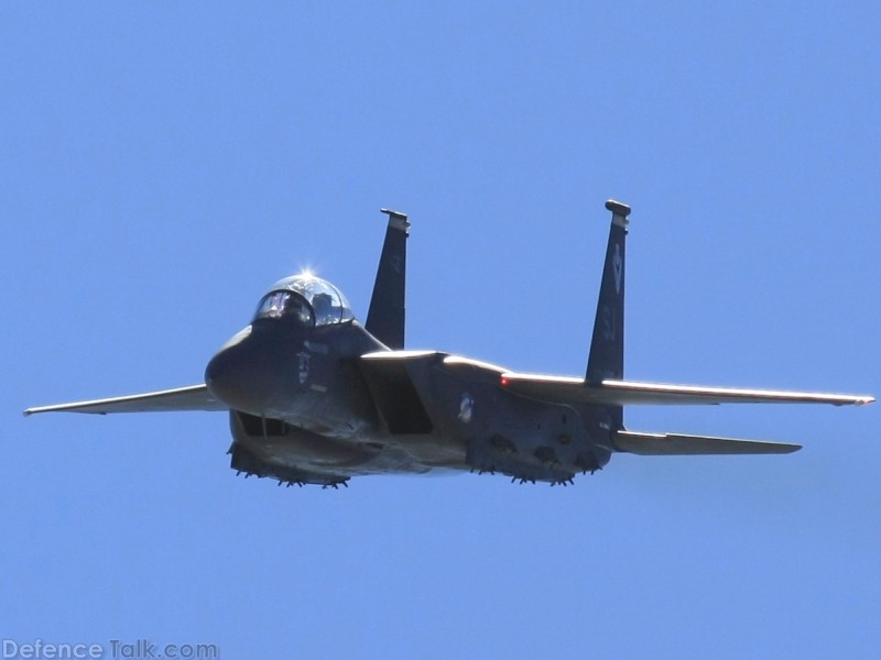 USAF F-15E Strike Eagle Fighter