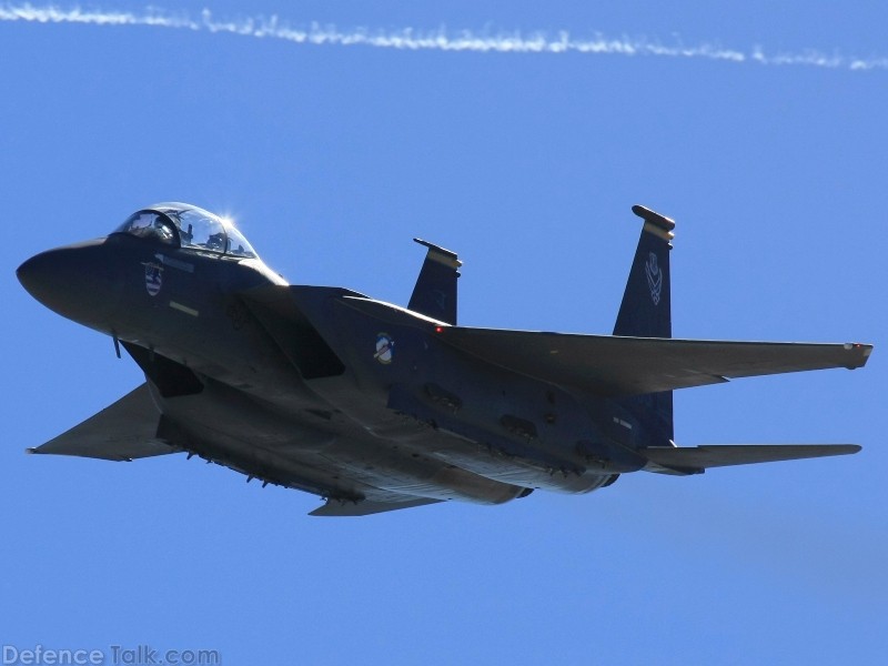 USAF F-15E Strike Eagle Fighter