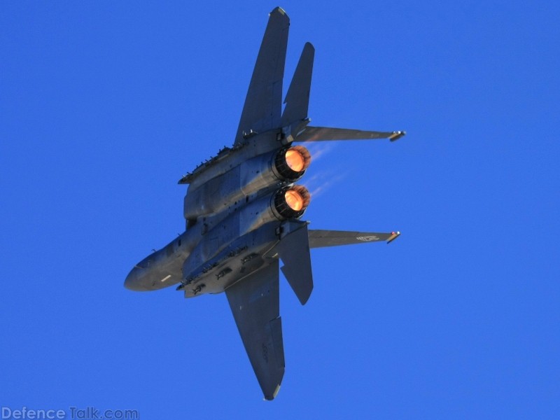 USAF F-15E Strike Eagle Fighter