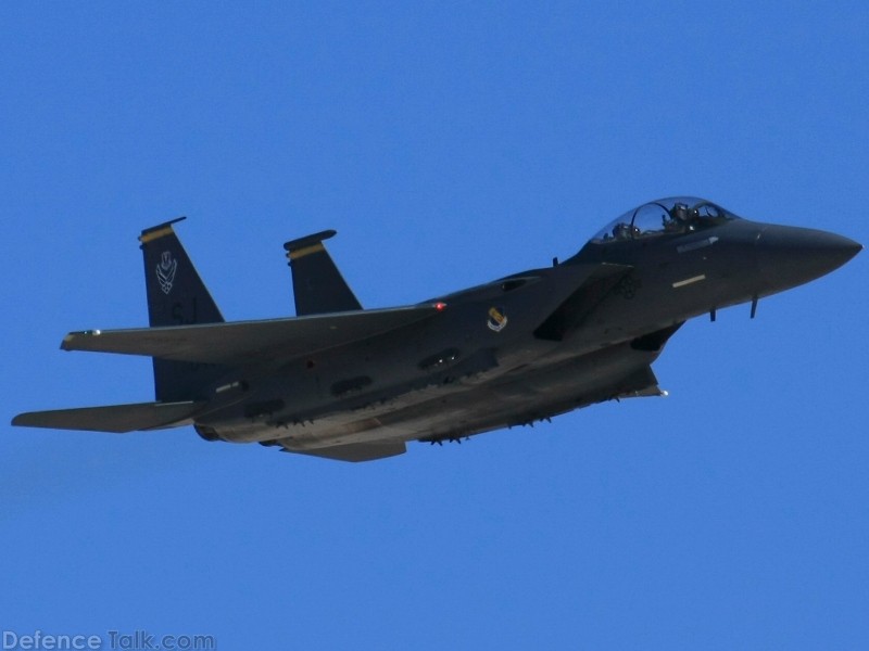 USAF F-15E Strike Eagle Fighter