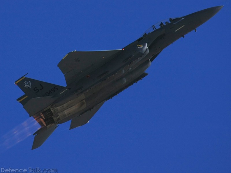 USAF F-15E Strike Eagle Fighter