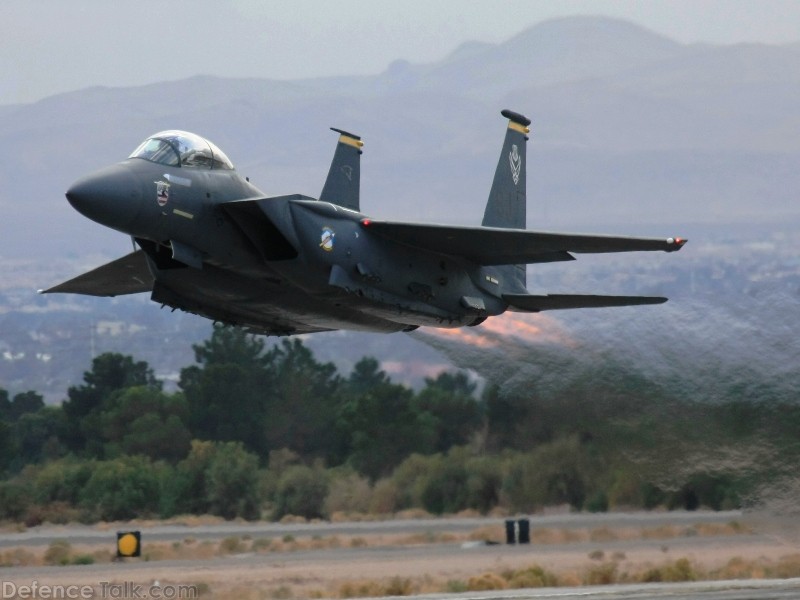 USAF F-15E Strike Eagle Fighter