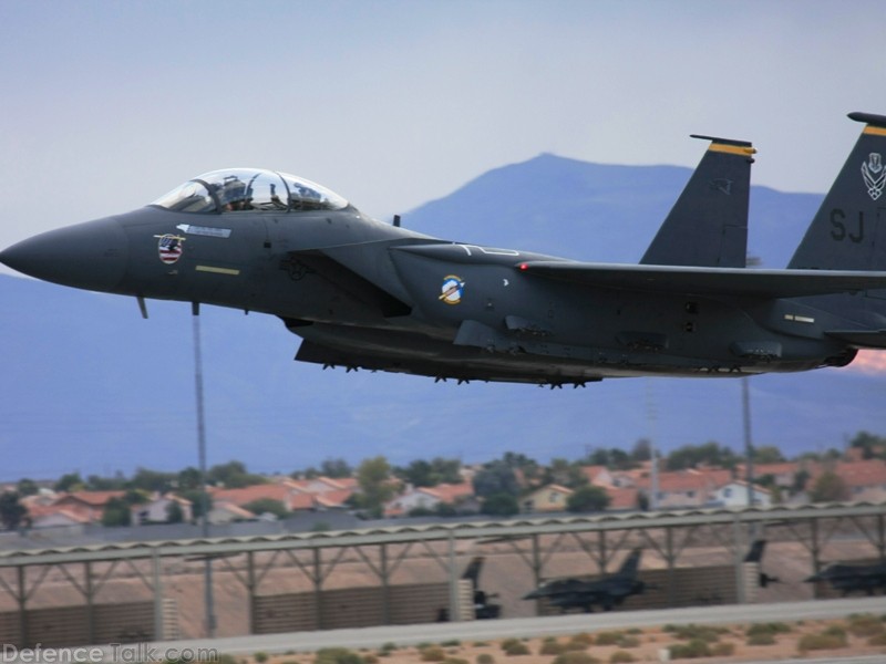 USAF F-15E Strike Eagle Fighter