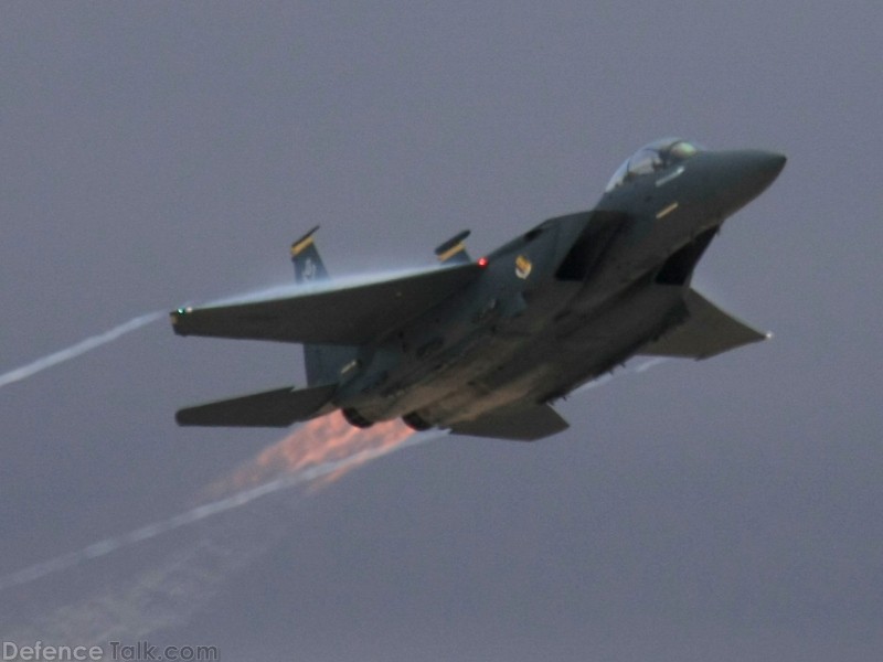 USAF F-15E Strike Eagle Fighter