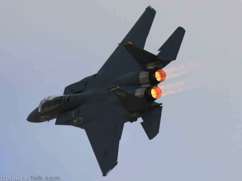 USAF F-15E Strike Eagle Fighter