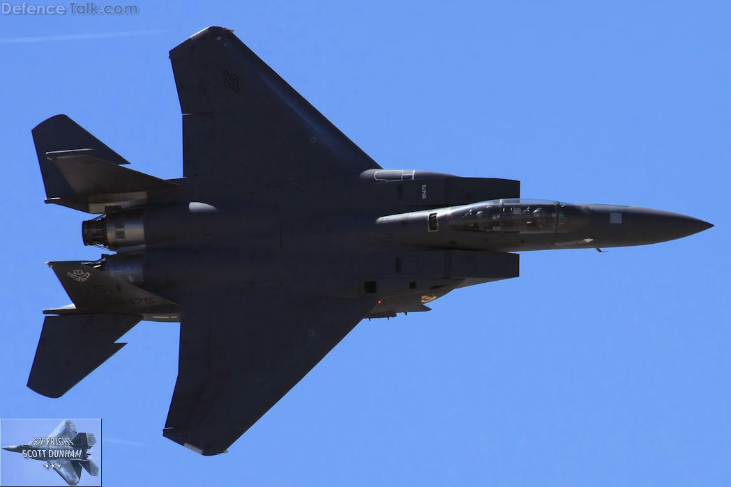 USAF F-15E Strike Eagle Fighter