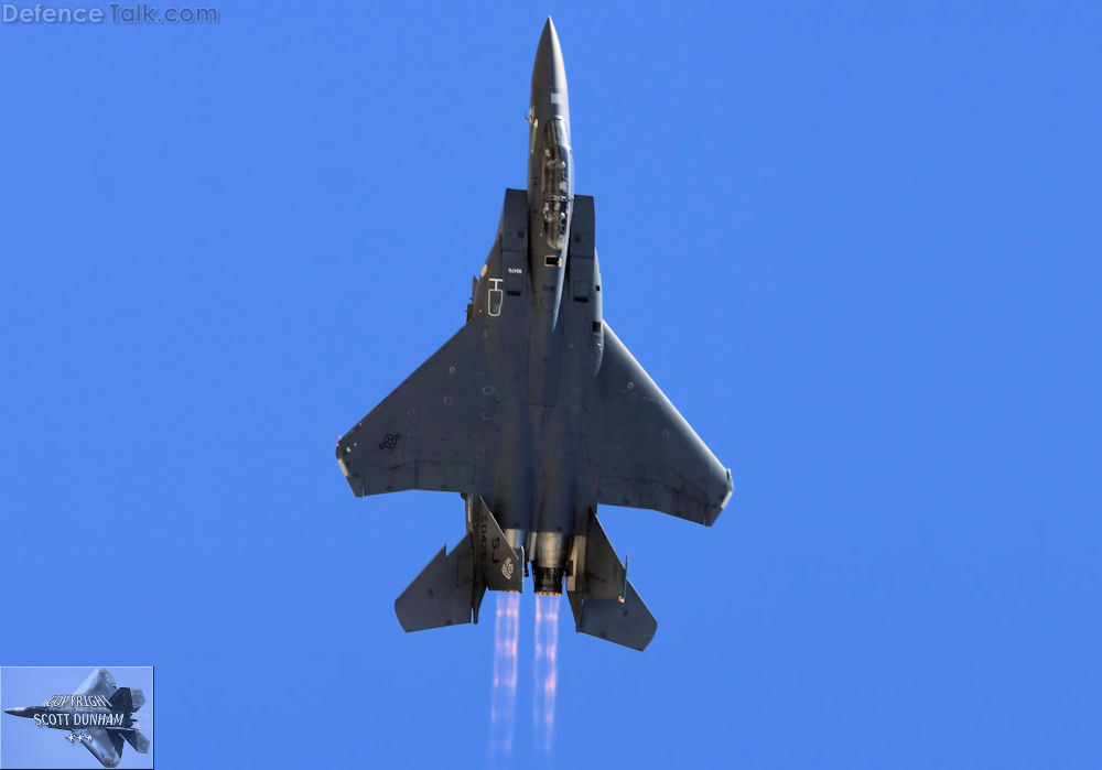 USAF F-15E Strike Eagle Fighter