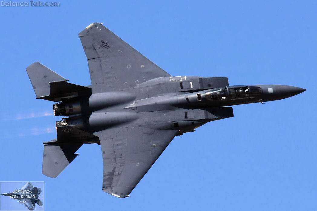 USAF F-15E Strike Eagle Fighter