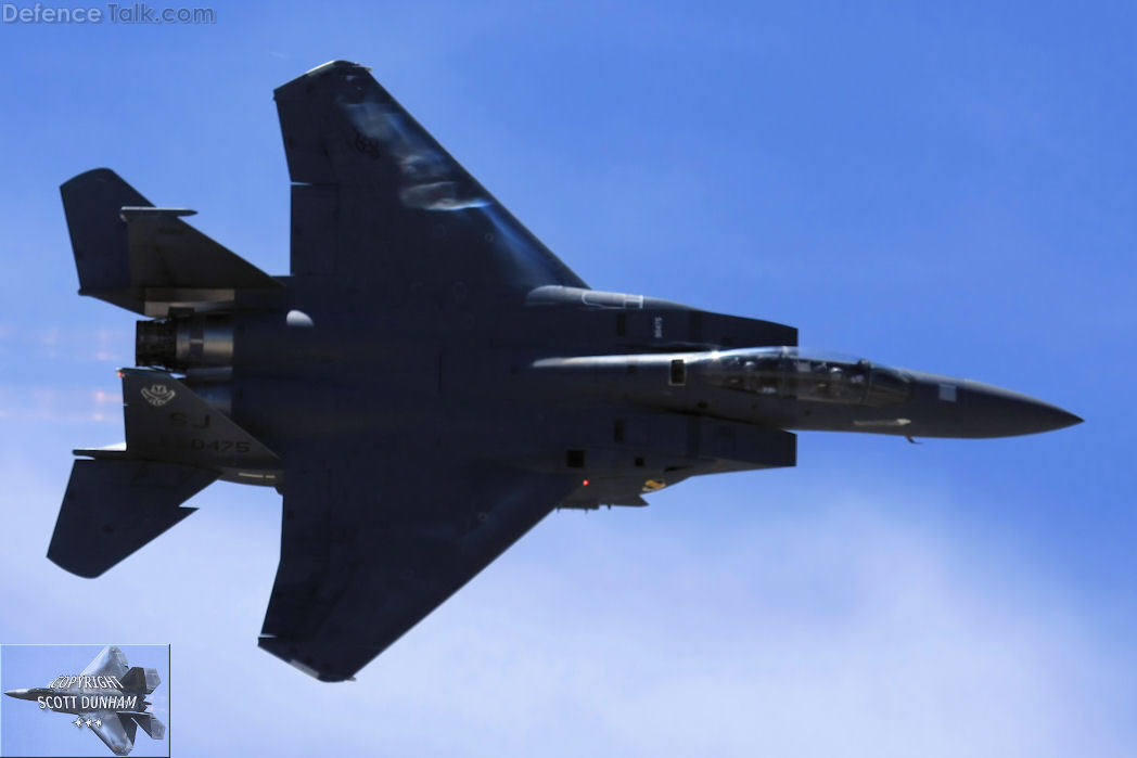 USAF F-15E Strike Eagle Fighter