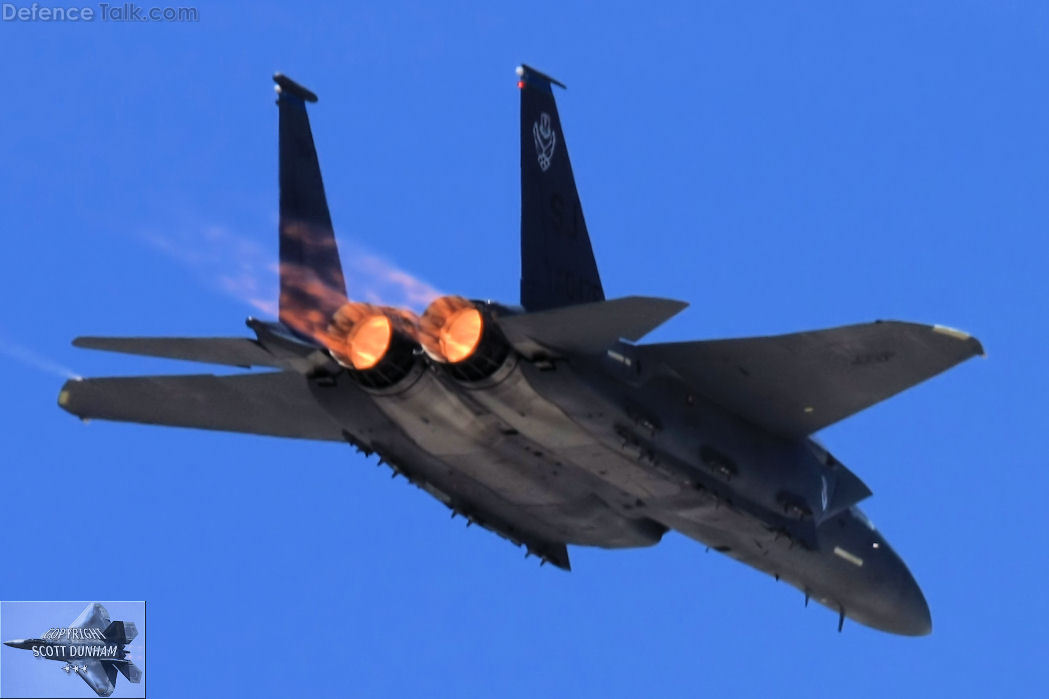 USAF F-15E Strike Eagle Fighter