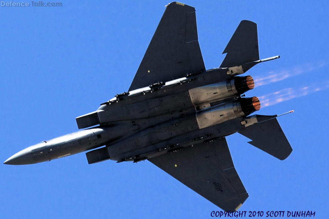 USAF F-15E Strike Eagle Fighter