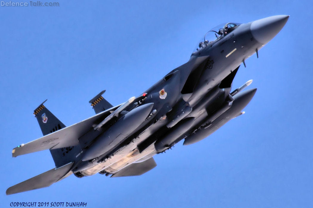 USAF F-15E Strike Eagle Fighter