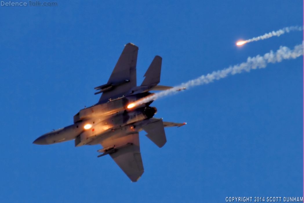 USAF F-15E Strike Eagle Fighter