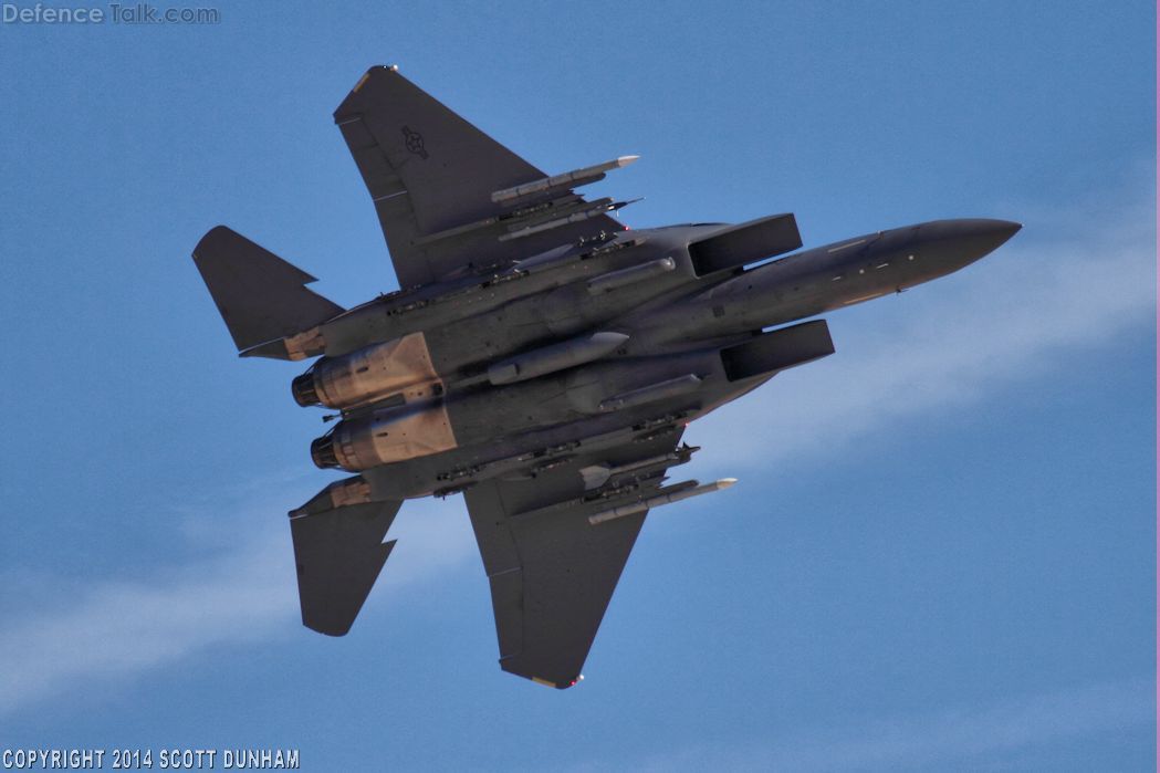 USAF F-15E Strike Eagle Fighter