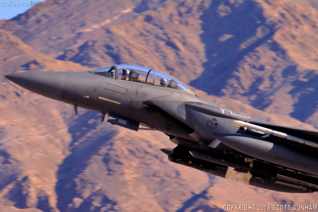 USAF F-15E Strike Eagle Fighter