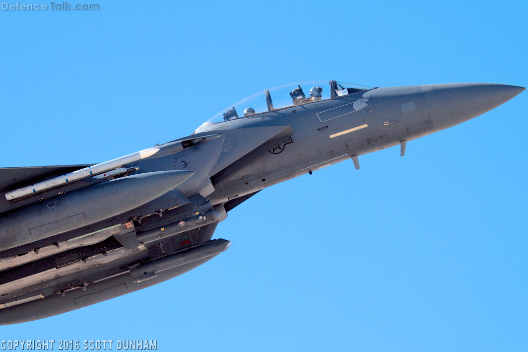 USAF F-15E Strike Eagle Fighter